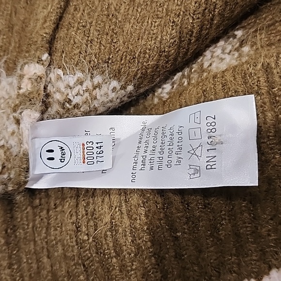 Drew House Justin Bieber Sketch Mascot Squiggle Cardigan - SZ XXL - Picture 8 of 8